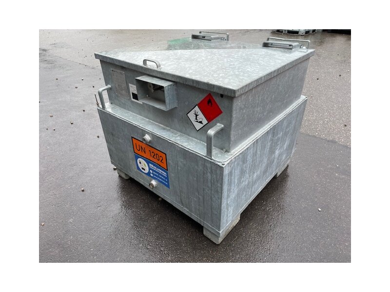 Mobile Tankstelle 450 Liter verzinkt - gebraucht -