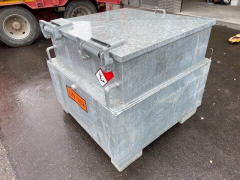 Mobile Tankstelle 450 Liter verzinkt - gebraucht -