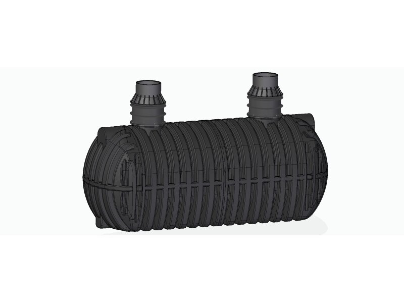 Wassertank bis 65.000l unterirdisch LKW befahrbar