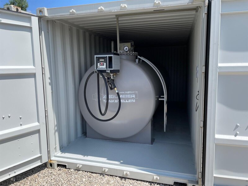 FuelTainer 10.000 Liter – doppelwandiger Tankstellen-Container für Diesel, AwSV- & WHG-konform