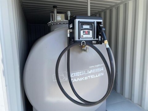 FuelTainer 10.000 Liter – doppelwandiger Tankstellen-Container für Diesel, AwSV- & WHG-konform