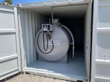 FuelTainer 10.000 Liter – doppelwandiger Tankstellen-Container für Diesel, AwSV- & WHG-konform