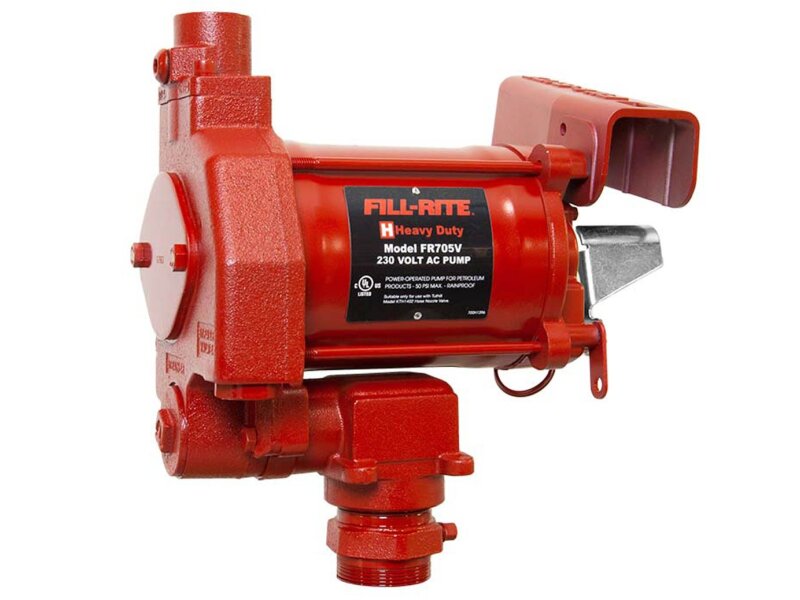 Benzinpumpe Fill-Rite max. 69l/min. FR705VE 230V für Benzine und Flugkraftstoffe