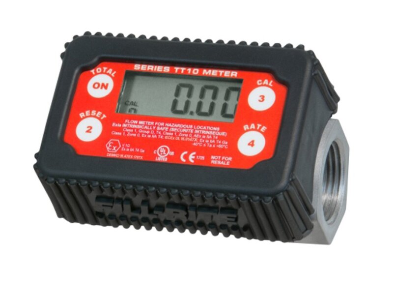 Turbinenzählwerk für Benzine Fill-Rite TT10AB aus Aluminium