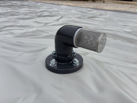 Löschwasserzisterne/Löschwasserkissen bis 2.500.000 Liter – mobiles Komplettset DIN 14230 mit Saugstelle DIN 14244