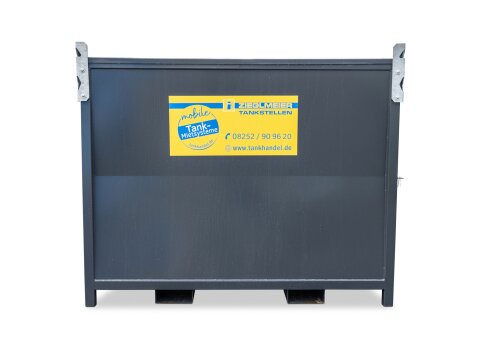 Mobile Tankstelle Diesel 950l Dieseltank für Baustellen