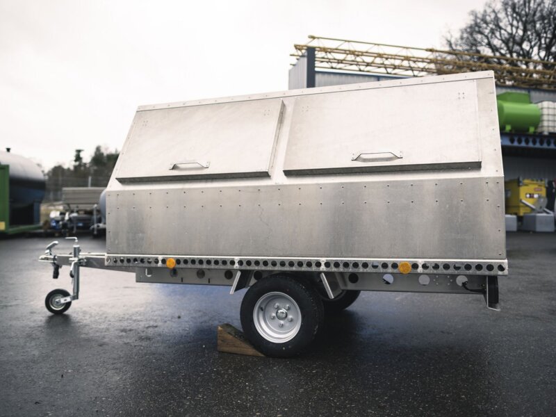 Galabau Anhänger 750 kg – ungebremst, Aluminium-Aufbau, robust & vielseitig