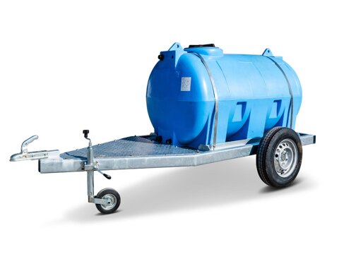 Pferdetränke 1000 L – Mobile Weidetränke mit Anhänger