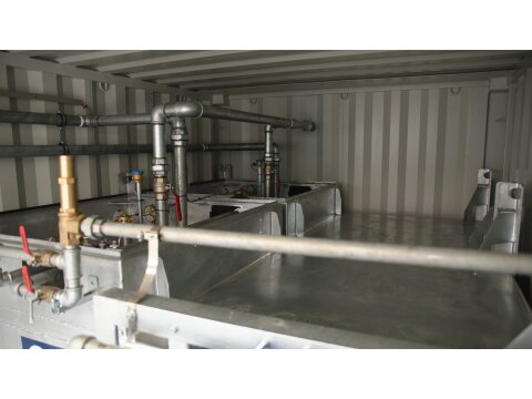 FuelTainer 6000 Liter Tankstellencontainer für Benzine & Flugkraftstoffe