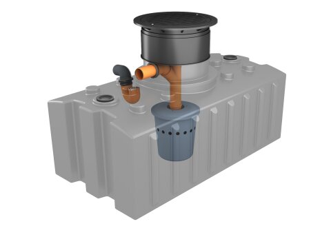 Regenwasserzisterne Flachtank 2.000 l - 10.000 l