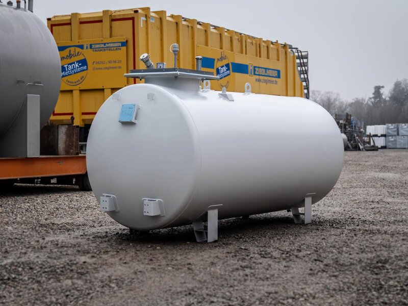 Stahltank doppelwandig oberirdisch 3.000 Liter