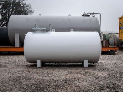 Stahltank doppelwandig oberirdisch 3.000 Liter