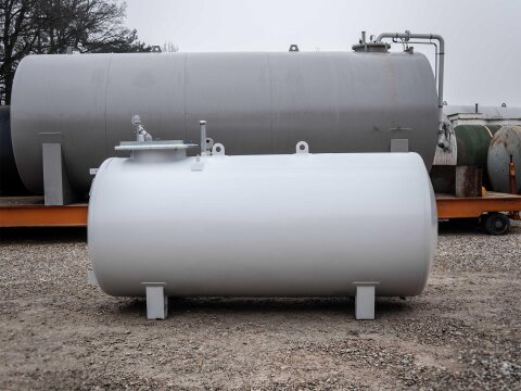 Stahltank doppelwandig oberirdisch 3.000 Liter