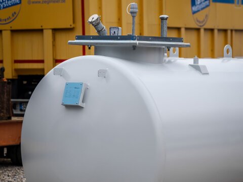 Stahltank doppelwandig oberirdisch 3.000 Liter