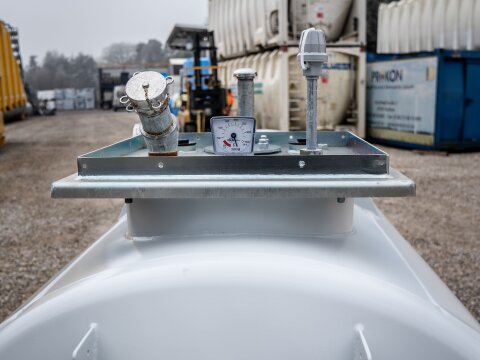 Stahltank doppelwandig oberirdisch 3.000 Liter