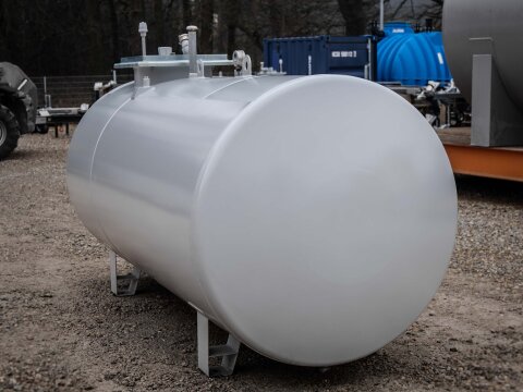 Stahltank doppelwandig oberirdisch 3.000 Liter