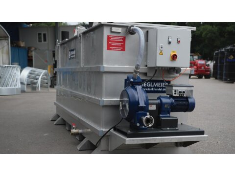 Mobiler Ölabscheider mieten NG 10 mit 2500l Schlammfang