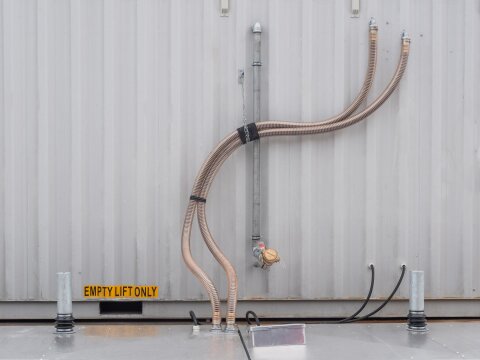 FuelTainer 30.000 l – Tankstellencontainer Tankstation für Diesel & HVO mit HDM 100/60 Zapfsäule, WHG- & AwSV-konform