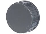 PVC Kappe Innengewinde inkl. Flachdichtung