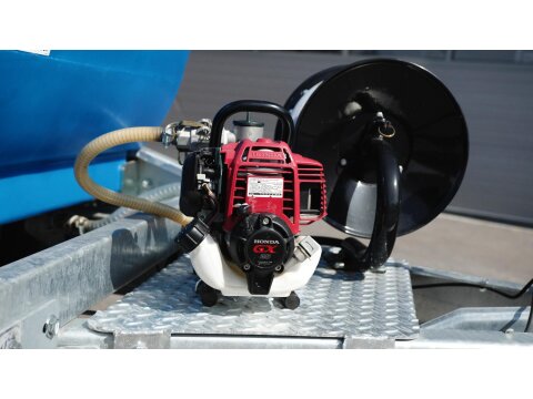 Wasserfass Anhänger 2.000 Liter – Straßenzugelassener Wassertankanhänger mit Polyethylen-Tank