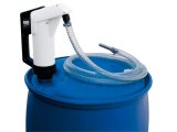 AdBlue Handpumpe SuzzaraBlue für 220l Fass mit 3m Schlauch und Gewindeadapter